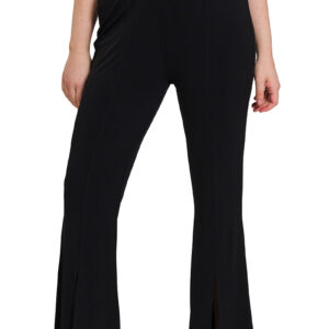 Product image of Black Split Front Dress Pants