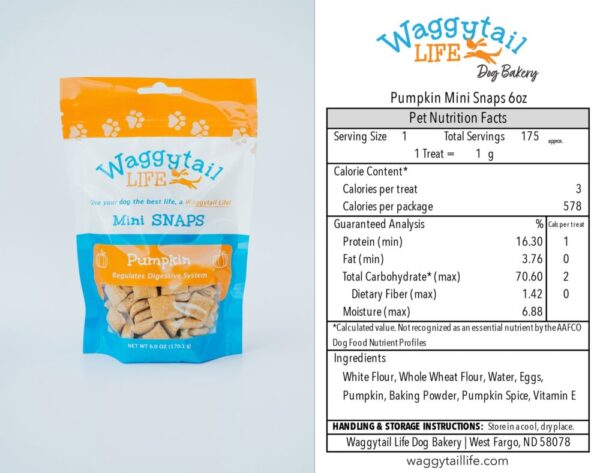 Product image of PUMPKIN All-Natural Everyday Dog Treats