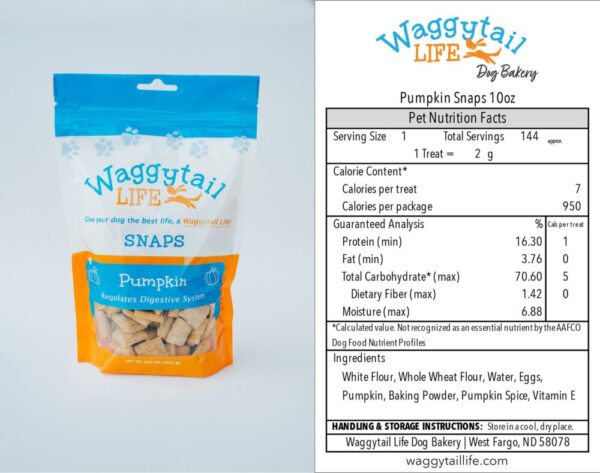 Product image of PUMPKIN All-Natural Everyday Dog Treats