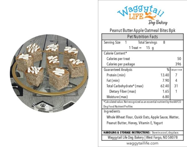 Product image of Peanut Butter Apple Oatmeal Bites