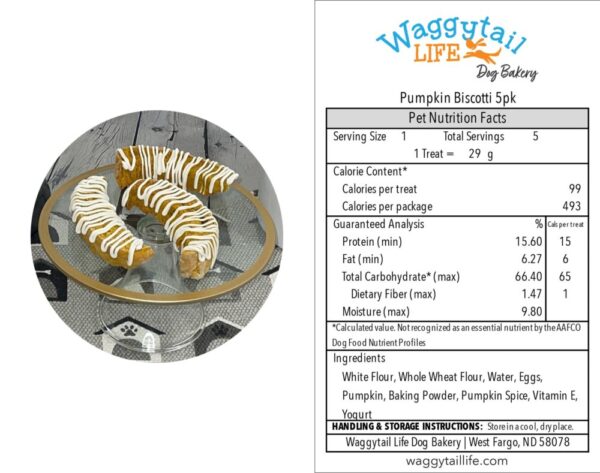 Product image of Pumpkin Biscotti