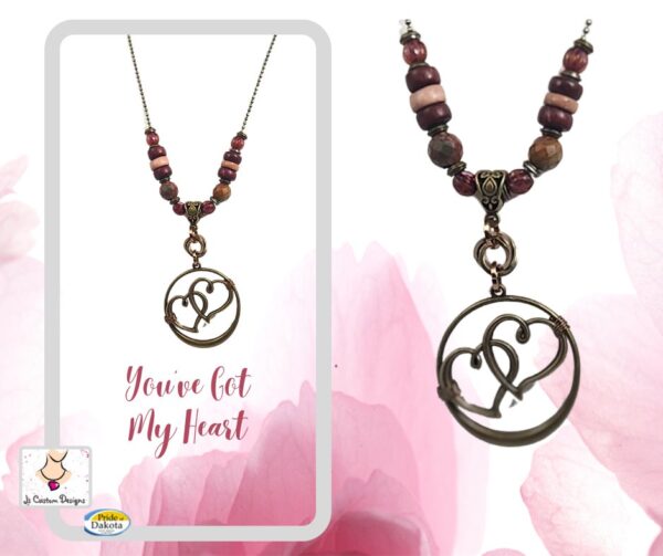 Product image of Intertwined Heart Necklace