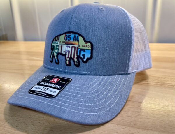 Product image of North Dakota Trucker Cap with License Plate logo