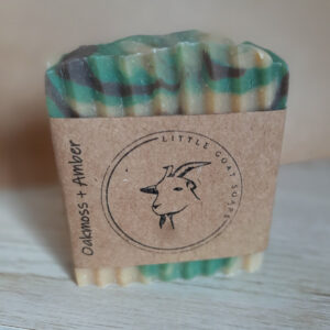 Product image of Goat Milk Soap- Oakmoss + Amber scent