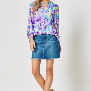 Product image of Lavender Print Tunic S-3XL