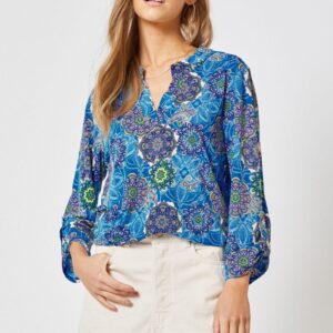 Product image of Royal Blue Print Tunic