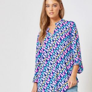 Product image of Multi Diagonal Print Tunic S-3XL