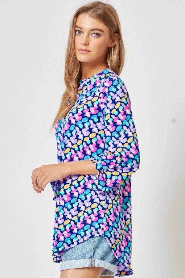 Product image of Multi Diagonal Print Tunic S-3XL