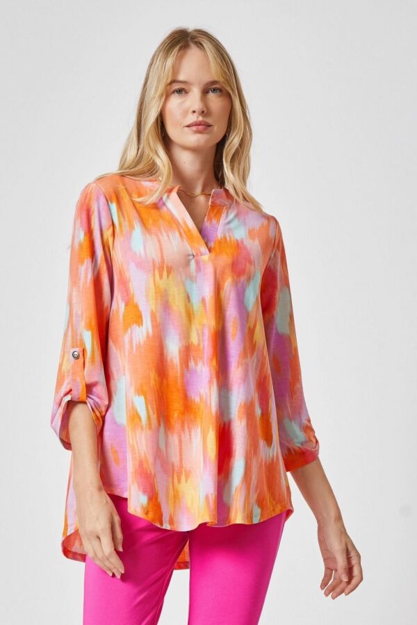 Product image of Apricot Tie Dye Tunic