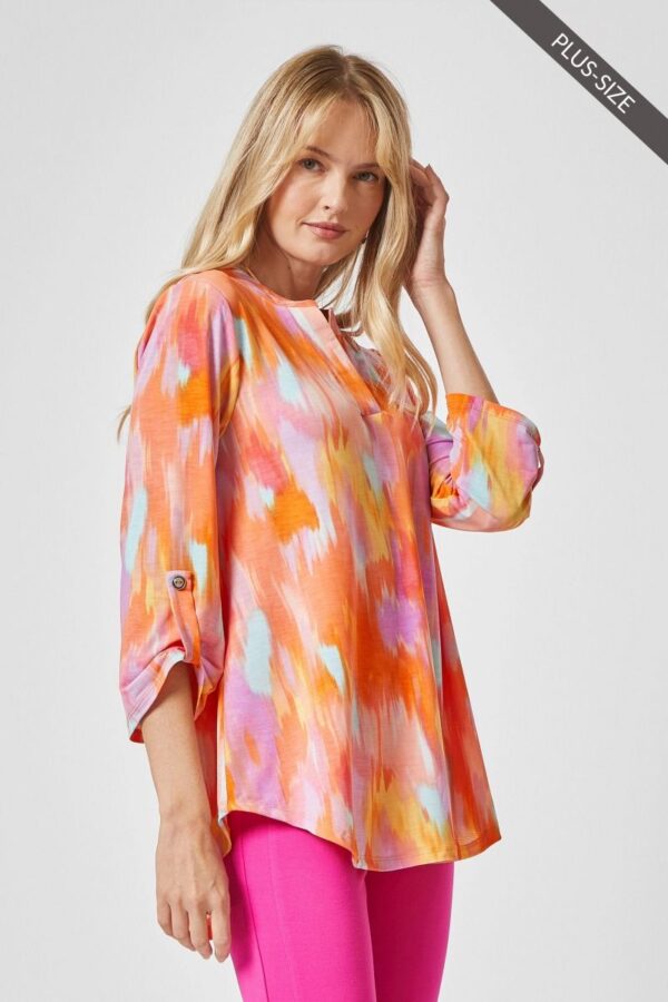 Product image of Apricot Tie Dye Tunic