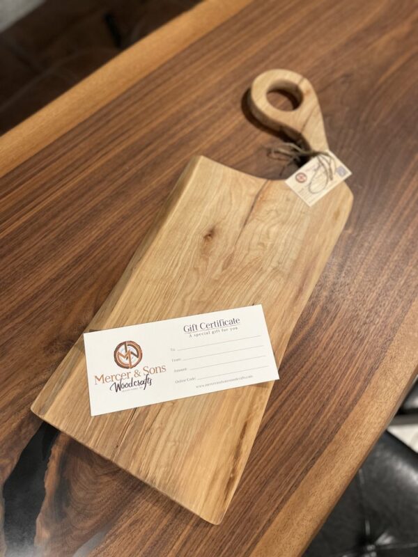 Product image of Mercer & Sons Woodcrafts Gift Certificate