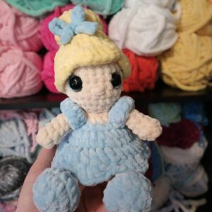 Product image of Crochet princess baby doll