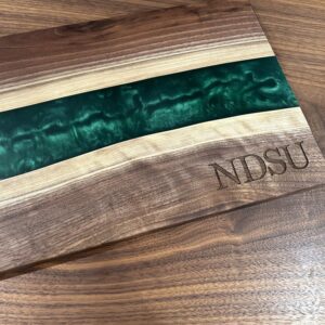 Product image of NDSU Epoxy River Charcuterie Board