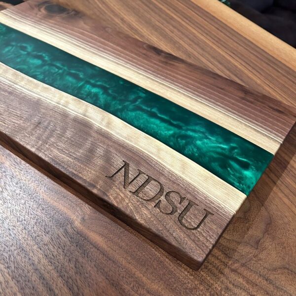 Product image of NDSU Epoxy River Charcuterie Board