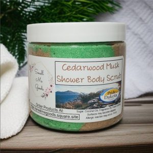 Product image of Cedarwood Musk – Shower Body Scrub