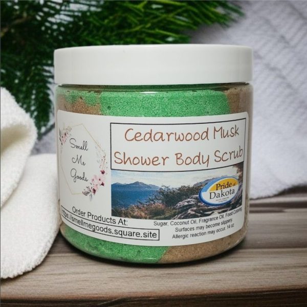 Product image of Cedarwood Musk – Shower Body Scrub