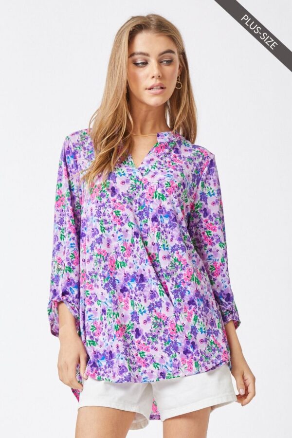 Product image of Lavender Floral Tunic