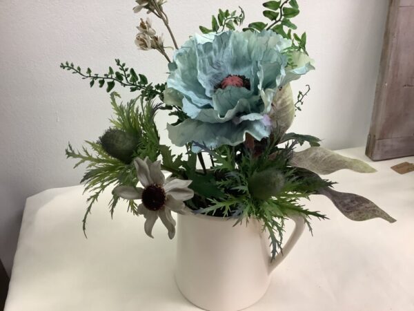 Product image of Custom silk design in a vintage pitcher
