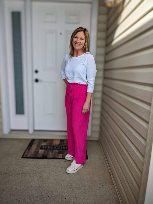 Product image of Pleated Wide Leg Pant – 6 Colors!