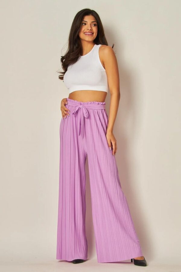 Product image of Pleated Wide Leg Pant – 6 Colors!