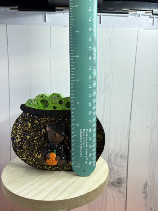 Product image of Halloween bear witch cauldron