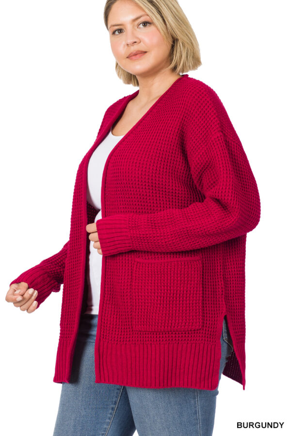 Product image of WAFFLE KNIT CARDIGAN (S-3XL) Several Colors!