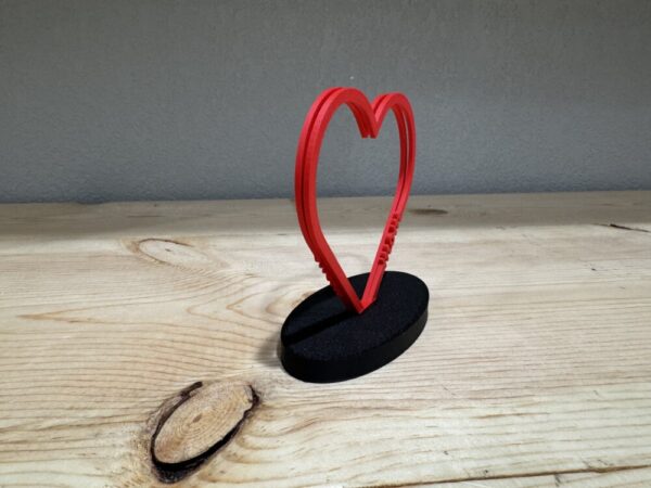 Product image of Custom Heart Shaped Picture Holder