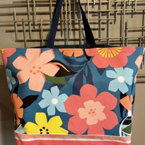 Product image of “Funky Flowers” Oversized Tote