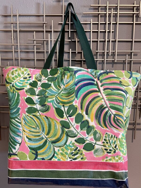 Product image of “Tropical Leaves” Oversized Tote