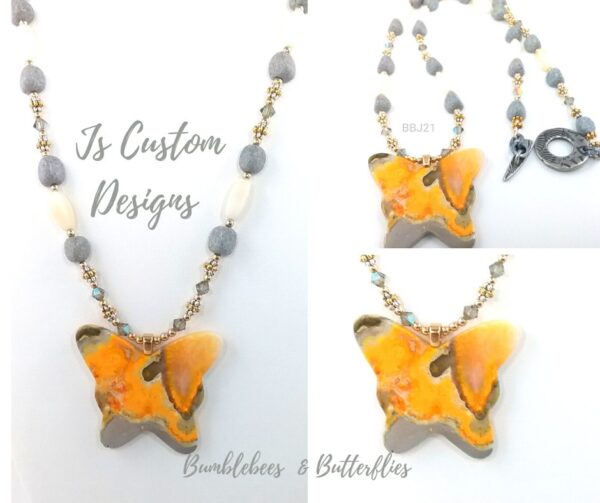 Product image of Bumblebee Jasper Necklace