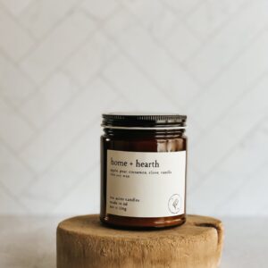 Product image of Home + Hearth // 8oz soy candle