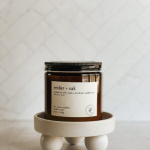Product image of Ember + Oak // 12oz soy candle