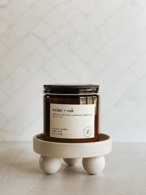 Product image of Ember + Oak // 12oz soy candle