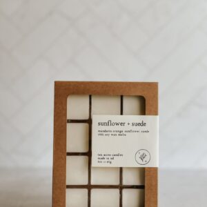 Product image of Sunflower + Suede // soy melts