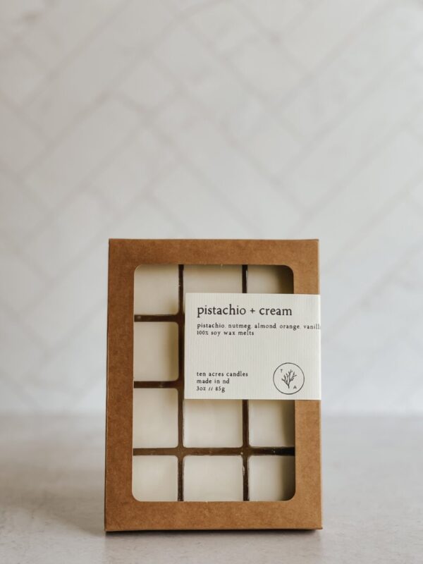 Product image of Pistachio + Cream // soy melts