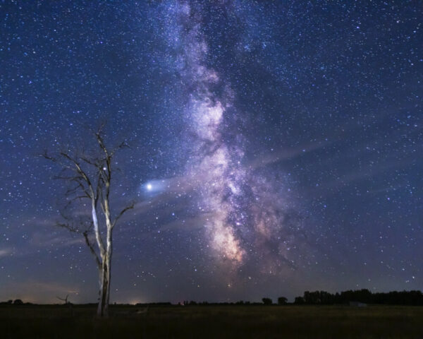 Product image of Milky Way on a North Dakota prairie – Photo