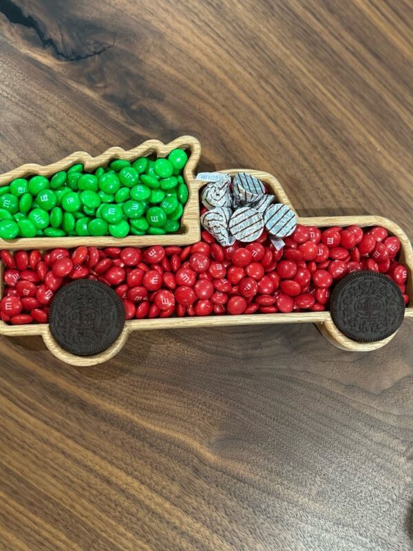 Product image of Christmas Tree Truck Candy Tray