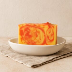Product image of Orange Cranberry Spice Handmade Soap – Warm Fall Citrus & Berry Blend