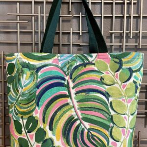 Product image of Grab & Go Tropical Leaf Tote