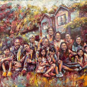 Product image of Family painting by Fabio Marinho