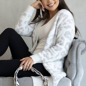 Product image of Nera Printed Cardigan w/ Front Pockets