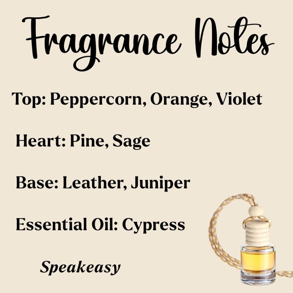 Product image of Hanging Car Diffusers | Midnight in Manhattan