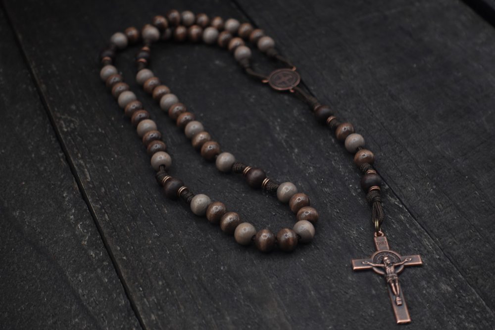 Product image of Rustic Benedictine Rosary
