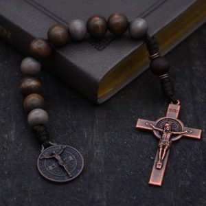 Product image of Pocket Rosary – Rustic Benedictine Model