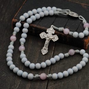 Product image of Feminine Genius Rosary – Confirmation Rosary – Wedding Rosary