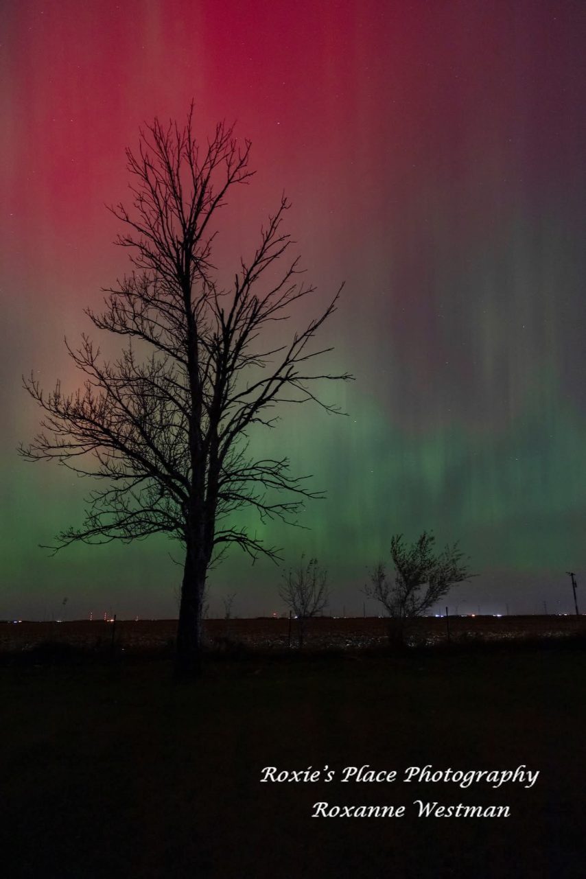 Product image of Pink Aurora Borealis North Dakota Northern Lights