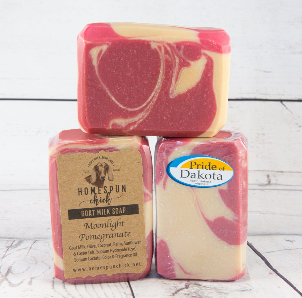 Product image of Moonlight Pomegranate Goat Milk Soap