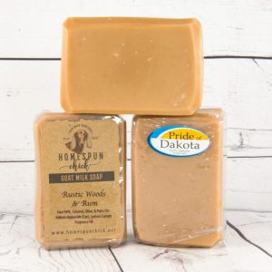 Product image of Rustic Woods & Rum Goat Milk Soap