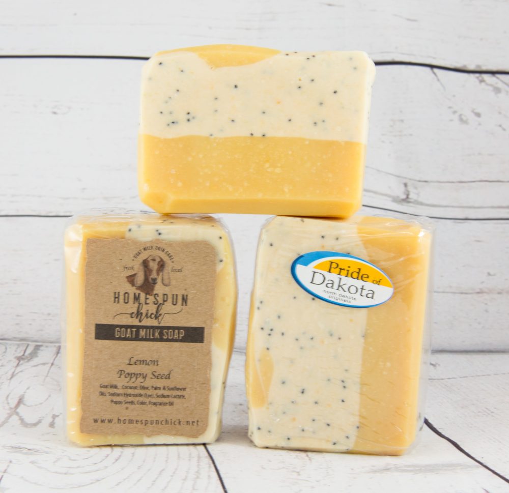 Product image of Lemon Poppy Seed Goat Milk Soap