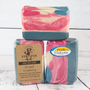Product image of Frosted Cranberry Goat Milk Soap